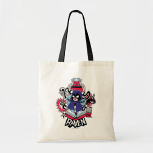 10代のタイタン行け！   Raven Demonic Powers Graphic トートバッグ