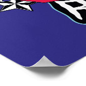 10代のタイタン行け! | Raven Demonic Powers Graphic ポスター (角)