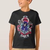 10代のタイタン行け！ | Raven Demonic Powers Graphic Tシャツ (正面)