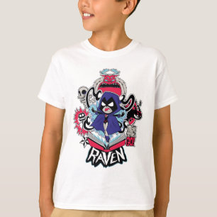 10代のタイタン行け！   Raven Demonic Powers Graphic Tシャツ