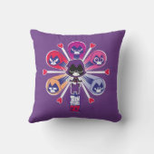 10代のタイタン行け！ | Raven's Emoticlones クッション (裏面)