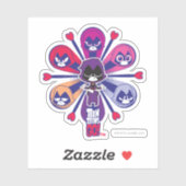 10代のタイタン行け! | Raven's Emoticlones シール (シート)