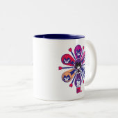 10代のタイタン行け！ | Raven's Emoticlones ツートーンマグカップ (正面右)