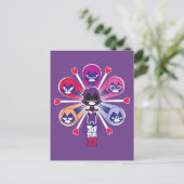 10代のタイタン行け！ | Raven's Emoticlones ポストカード (スタンド正面)