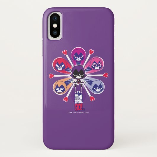 10代のタイタン行け！ | Raven's Emoticlones Case-Mate iPhoneケース (裏面)