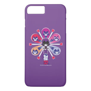 10代のタイタン行け！   Raven's Emoticlones iPhone 8 Plus/7 Plusケース
