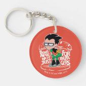 10代のタイタン行け! | Robin Booty Scooty Buns キーホルダー (正面)