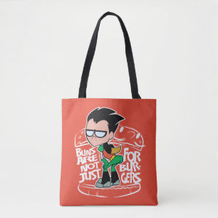 10代のタイタン行け！   Robin Booty Scooty Buns トートバッグ