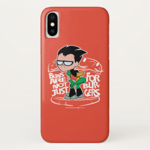 10代のタイタン行け! Robin Booty Scooty Buns iPhone X ケース