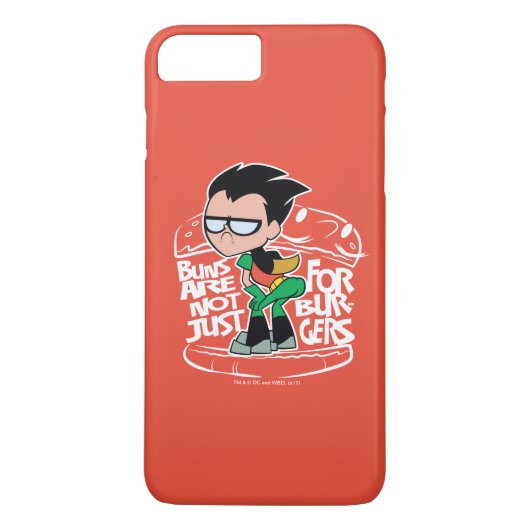 10代のタイタン行け! | Robin Booty Scooty Buns Case-Mate iPhoneケース (裏面)