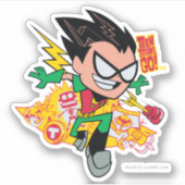 10代のタイタン行け! | Robin's Arsenal Graphic シール (正面)