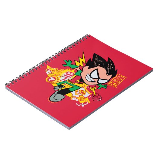 10代のタイタン行け！ | Robin's Arsenal Graphic ノートブック (左側)