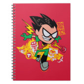 10代のタイタン行け！ | Robin's Arsenal Graphic ノートブック (正面)