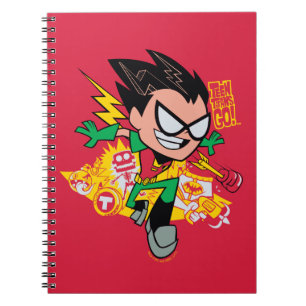 10代のタイタン行け! Robin's Arsenal Graphic ノートブック