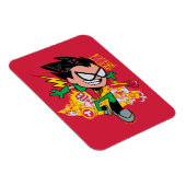 10代のタイタン行け! | Robin's Arsenal Graphic マグネット (右側)