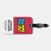 10代のタイタン行け! | Robin's Arsenal Graphic ラゲッジタグ (裏面横)