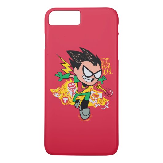10代のタイタン行け! | Robin's Arsenal Graphic Case-Mate iPhoneケース (裏面)