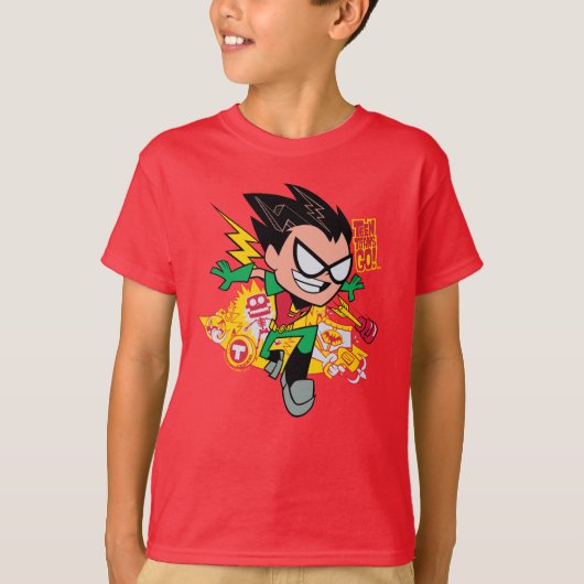10代のタイタン行け！ | Robin's Arsenal Graphic Tシャツ (正面)