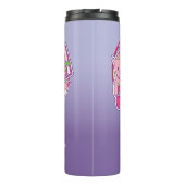 10代のタイタン行け! | Starfireのハートパンチグラフィック タンブラー (裏面)