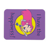 10代のタイタン行け! | Starfire 「私は幸せがある」 マグネット (横)