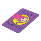 10代のタイタン行け! | Starfire 「私は幸せがある」 マグネット (左側)