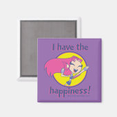 10代のタイタン行け！ | Starfire 「私は幸せがある」 マグネット (正面/裏面)