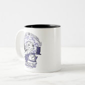 10代のタイタン行け! | Starfire & Mr. Sassyパンツ ツートーンマグカップ (正面左)