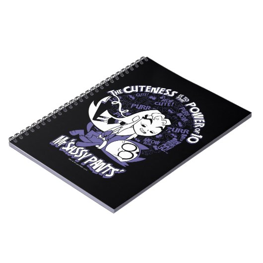 10代のタイタン行け！ | Starfire & Mr. Sassyパンツ ノートブック (左側)