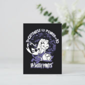 10代のタイタン行け！ | Starfire & Mr. Sassyパンツ ポストカード (スタンド正面)