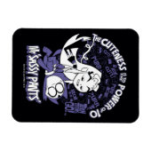 10代のタイタン行け! | Starfire & Mr. Sassyパンツ マグネット (横)