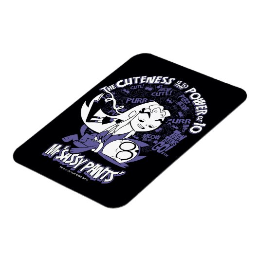 10代のタイタン行け! | Starfire & Mr. Sassyパンツ マグネット (左側)