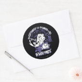 10代のタイタン行け！ | Starfire & Mr. Sassyパンツ ラウンドシール (封筒)