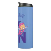 10代のタイタン行け! | Starfire & Raven "おもしろいを持つ" タンブラー (回転右)