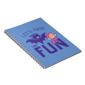 10代のタイタン行け！ | Starfire & Raven "おもしろいを持つ" ノートブック (右側)