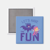 10代のタイタン行け! | Starfire & Raven "おもしろいを持つ" マグネット (正面/裏面)