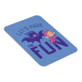 10代のタイタン行け! | Starfire & Raven "おもしろいを持つ" マグネット (右側)