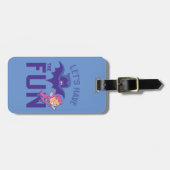 10代のタイタン行け! | Starfire & Raven "おもしろいを持つ" ラゲッジタグ (正面横)