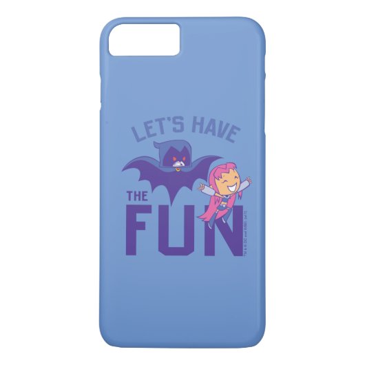 10代のタイタン行け! | Starfire & Raven "おもしろいを持つ" Case-Mate iPhoneケース (裏面)