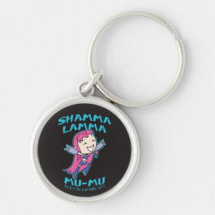 10代のタイタン行け！   Starfire "Shamma Lamma Mu-Mu" キーホルダー