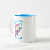 10代のタイタン行け！ | Starfire "Shamma Lamma Mu-Mu" ツートーンマグカップ (正面左)