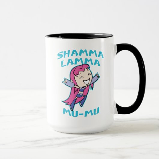 10代のタイタン行け！ | Starfire "Shamma Lamma Mu-Mu" マグカップ (右)