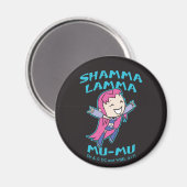 10代のタイタン行け! | Starfire "Shamma Lamma Mu-Mu" マグネット (正面/裏面)