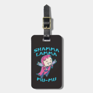 10代のタイタン行け！   Starfire "Shamma Lamma Mu-Mu" ラゲッジタグ