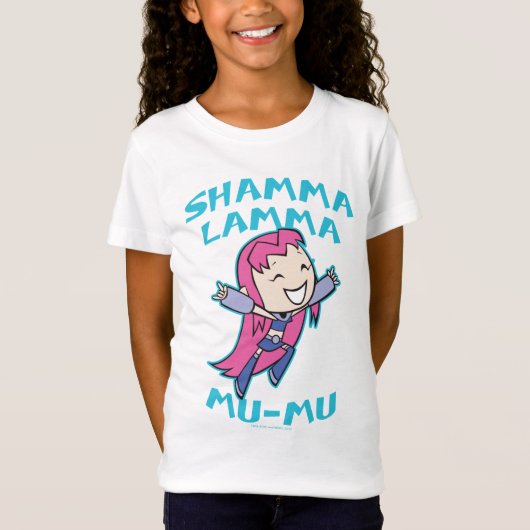 10代のタイタン行け！ | Starfire "Shamma Lamma Mu-Mu" Tシャツ (正面)