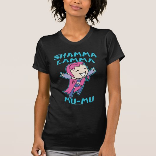 10代のタイタン行け! | Starfire "Shamma Lamma Mu-Mu" Tシャツ (正面)
