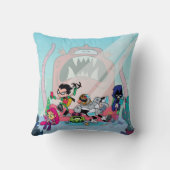 10代のタイタン行け! | Tentacled Monster Approach クッション (裏面)