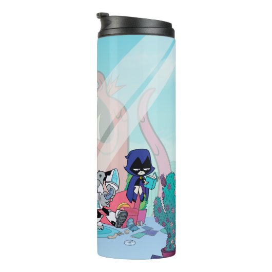 10代のタイタン行け! | Tentacled Monster Approach タンブラー (回転右)