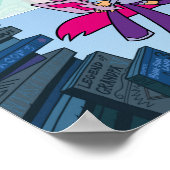 10代のタイタン行け！ | Tentacled Monster Approach ポスター (角)