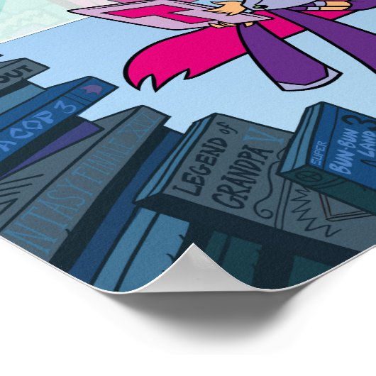 10代のタイタン行け！ | Tentacled Monster Approach ポスター (角)