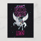 10代のタイタン行け！ | Warrior Cyborg Riding Pegasus ポストカード (正面)